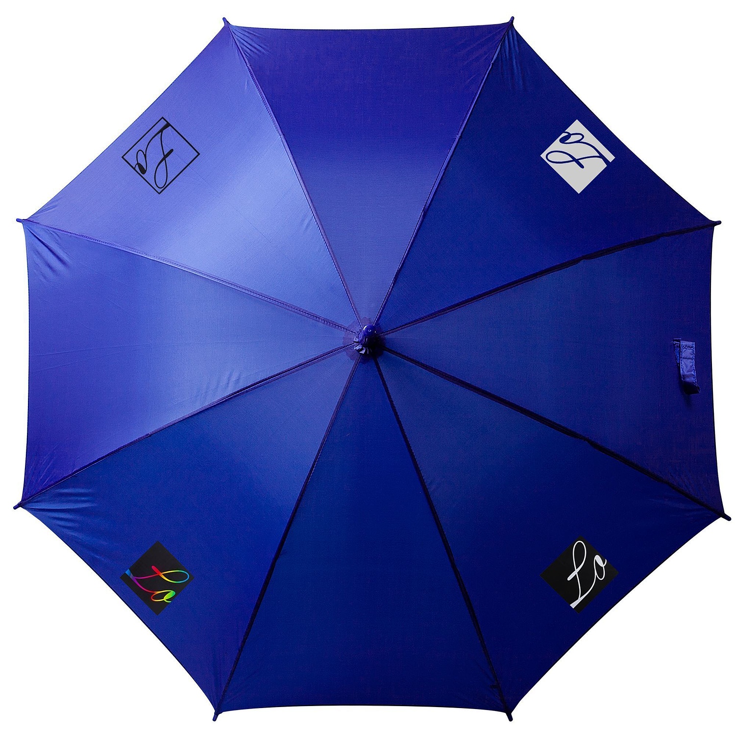 Зонт-трость Promo, синий