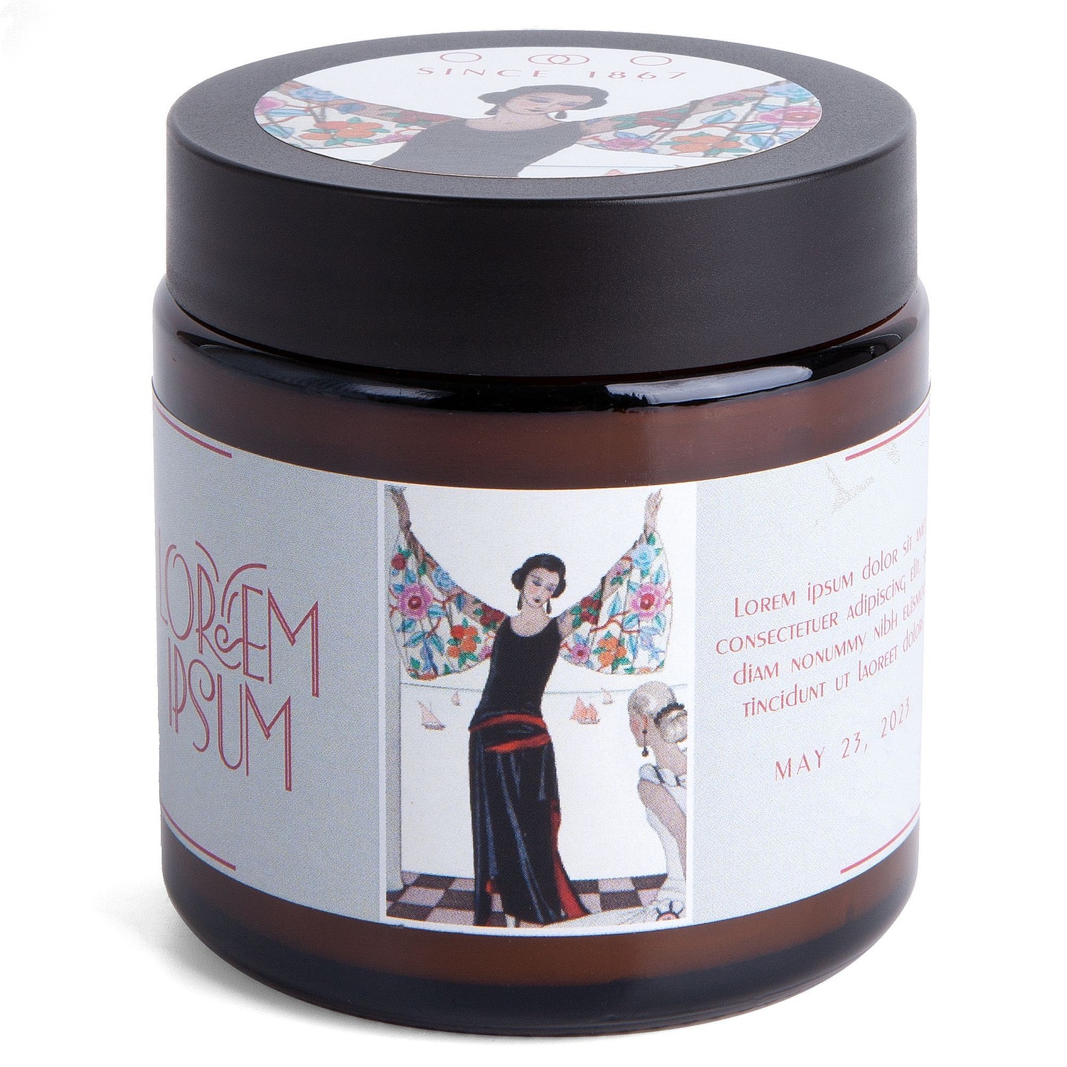 Свеча ароматическая Calore, специи и сандал