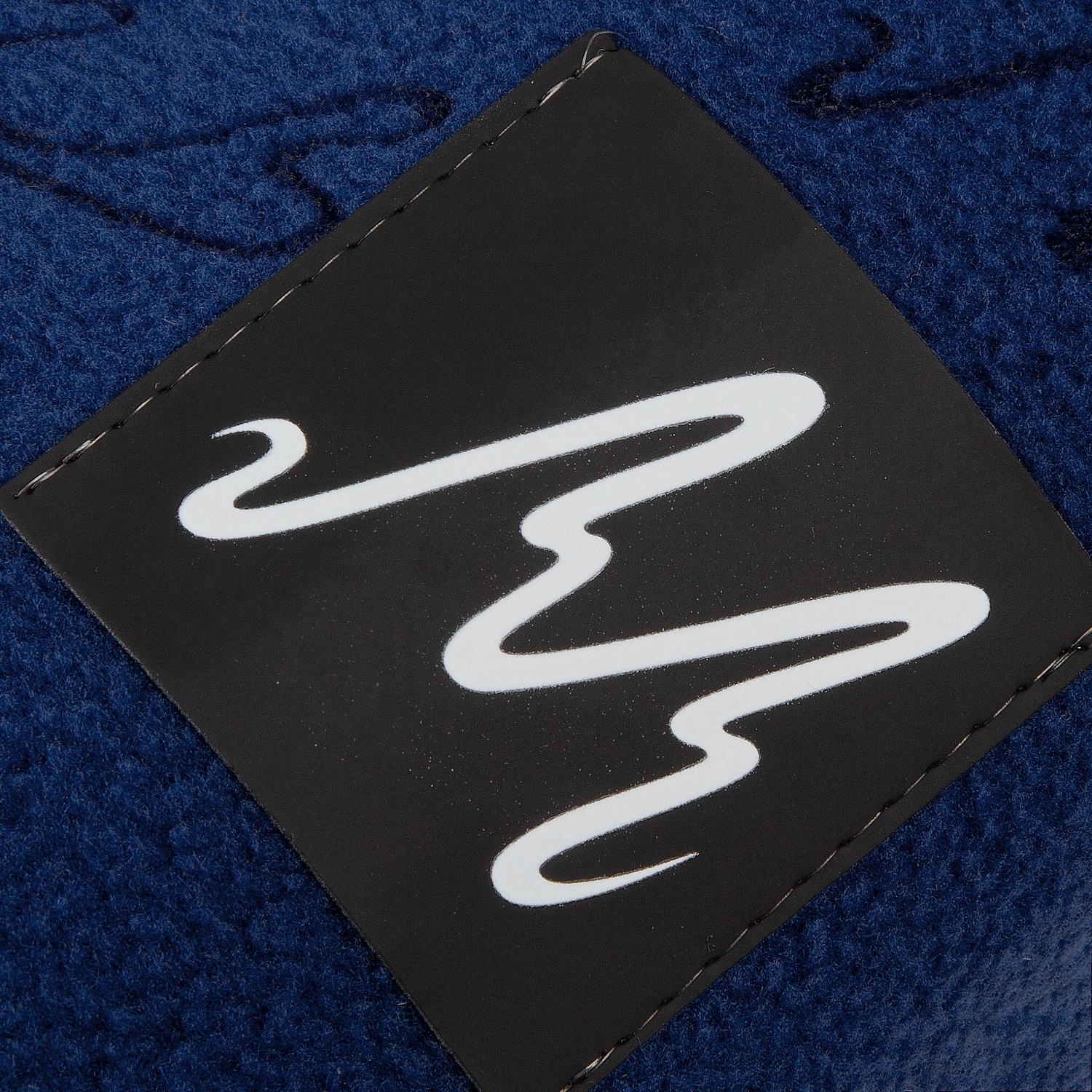 Флисовый плед Warm&Peace, синий