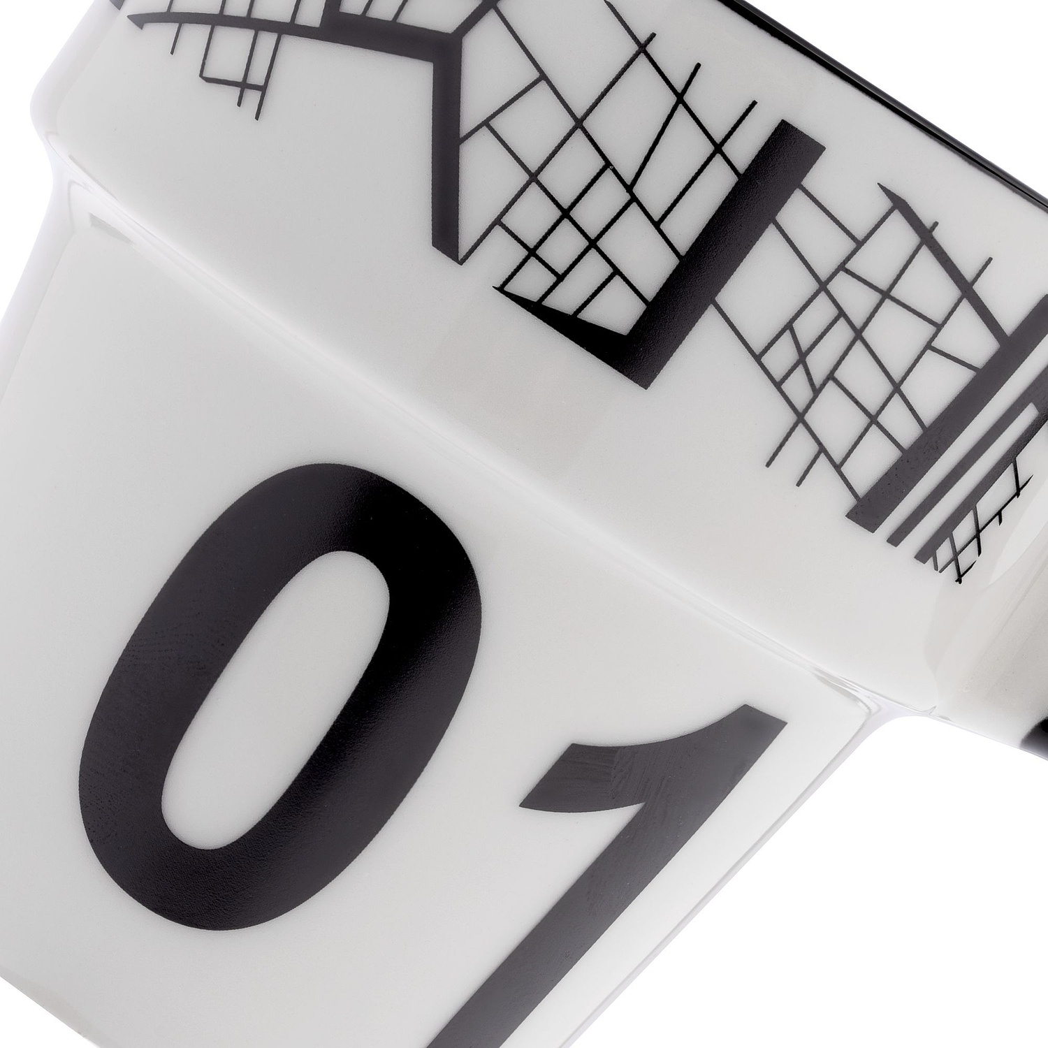 Кружка Inset, черная с логотипом