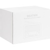 Bluetooth-колонка с радио Beatnik, коричневая с логотипом