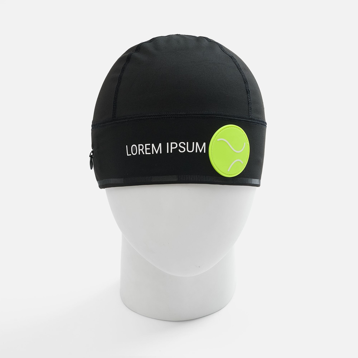 Спортивная шапка утепленная Jogge, черная