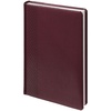 Ежедневник Prizma, недатированный, бордовый с логотипом