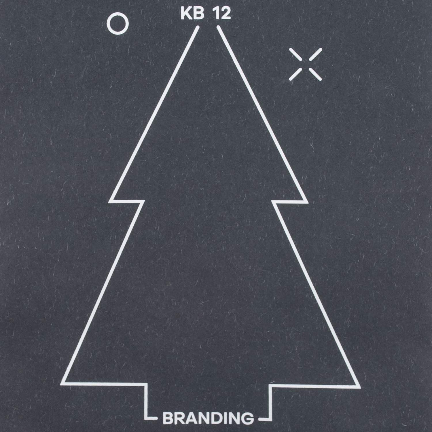 Коробка Eco Style Mini, черная с логотипом