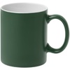 Кружка Promo матовая, темно-зеленая с логотипом
