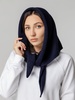 Косынка Dalia, темно-синяя с логотипом