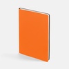 Ежедневник Flex Shall, датированный, оранжевый с логотипом