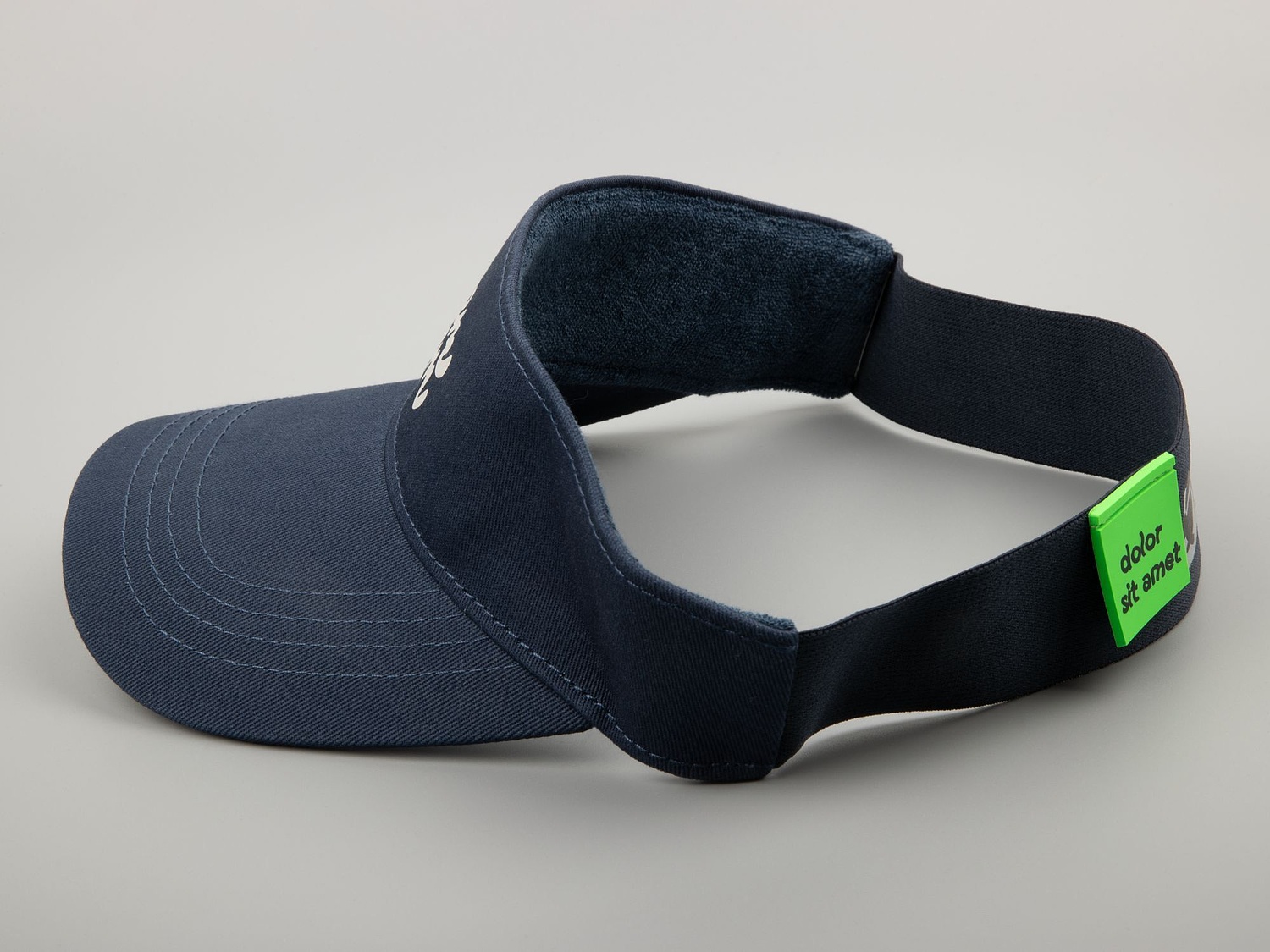 Козырек Viseros, темно-синий с логотипом