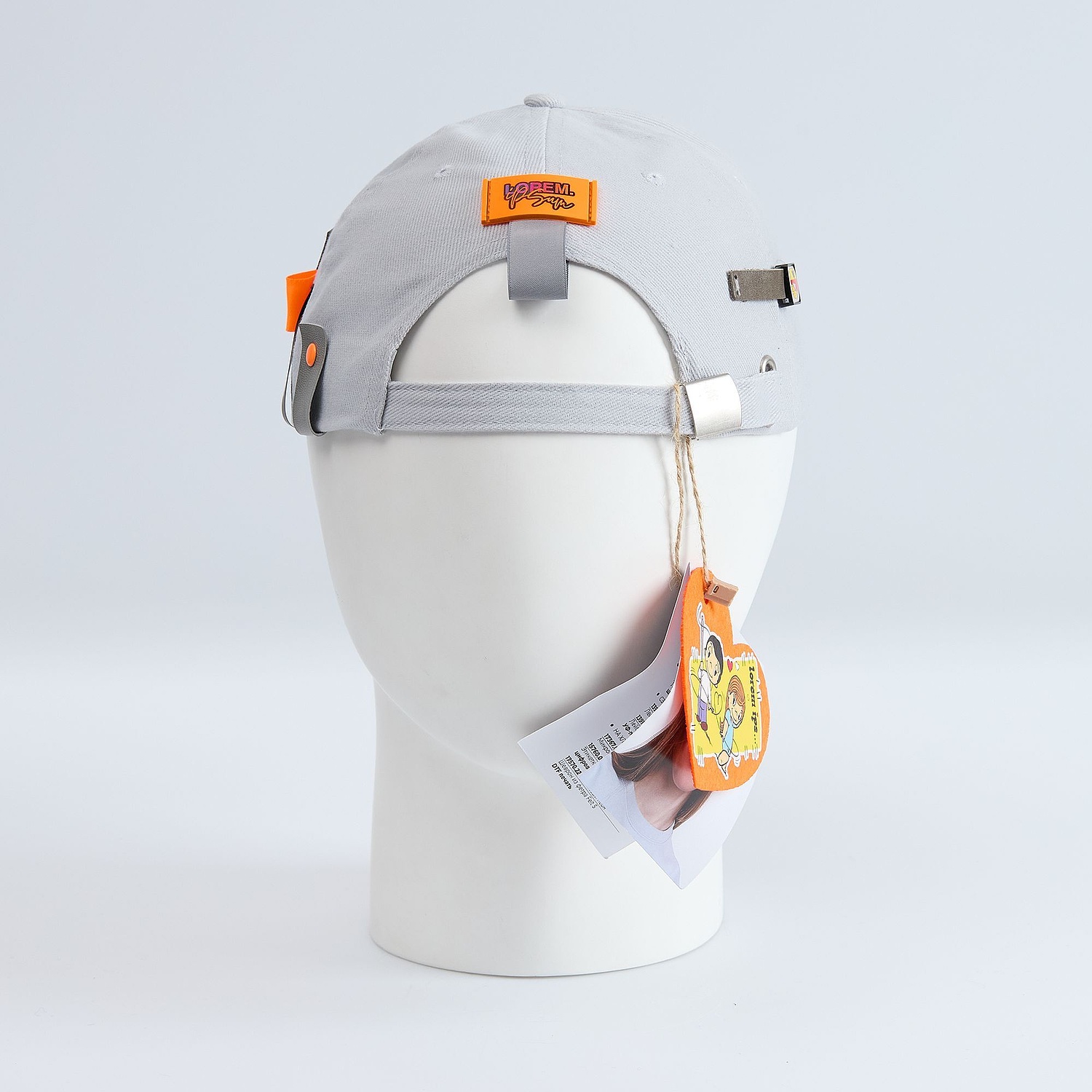 Бейсболка Long Beach, красная