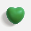 Антистресс «Сердце», зеленый с логотипом