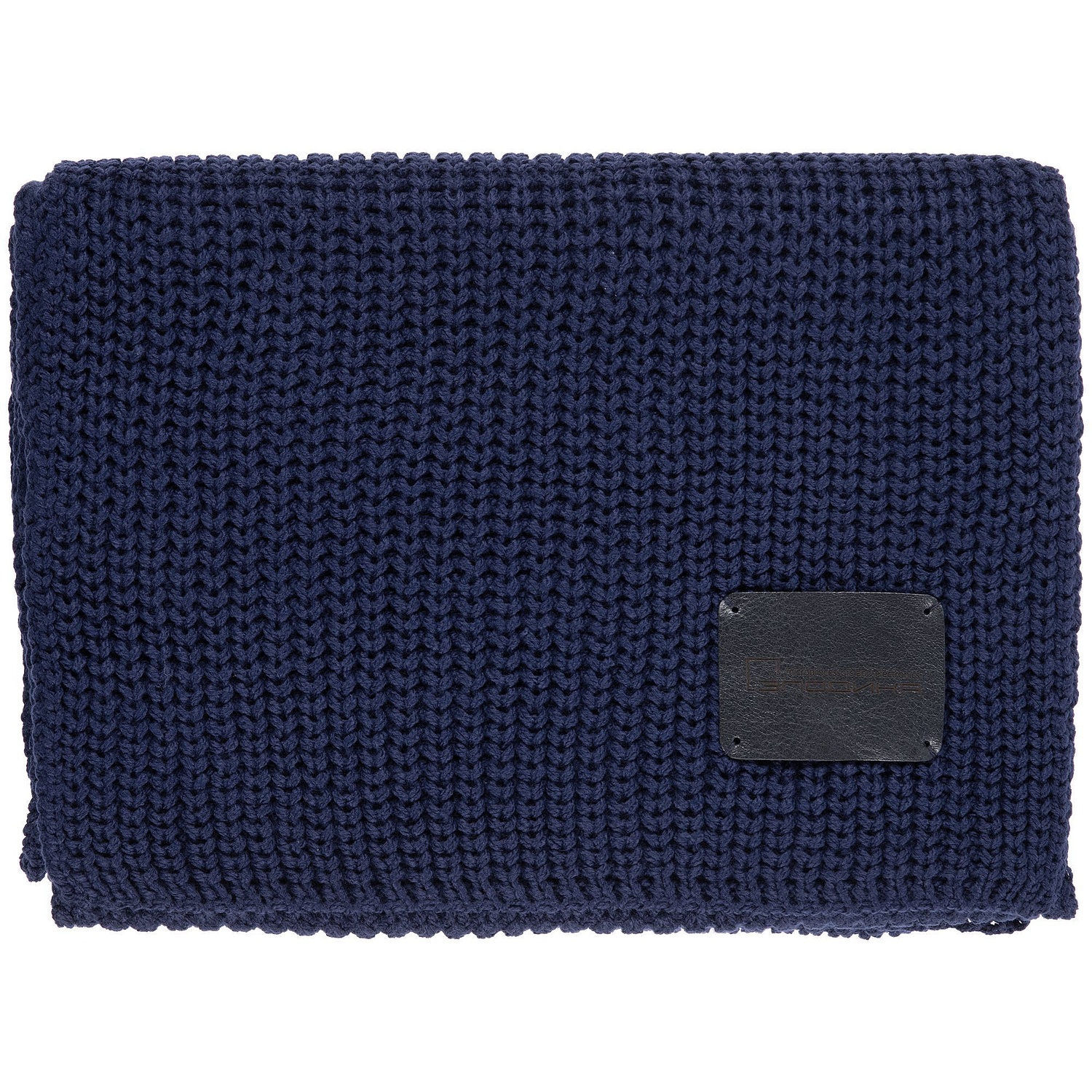 Шарф Nordkyn, темно-синий с логотипом