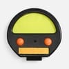 Подвижная игра с мячом Nice Catch, черная с желтым с логотипом