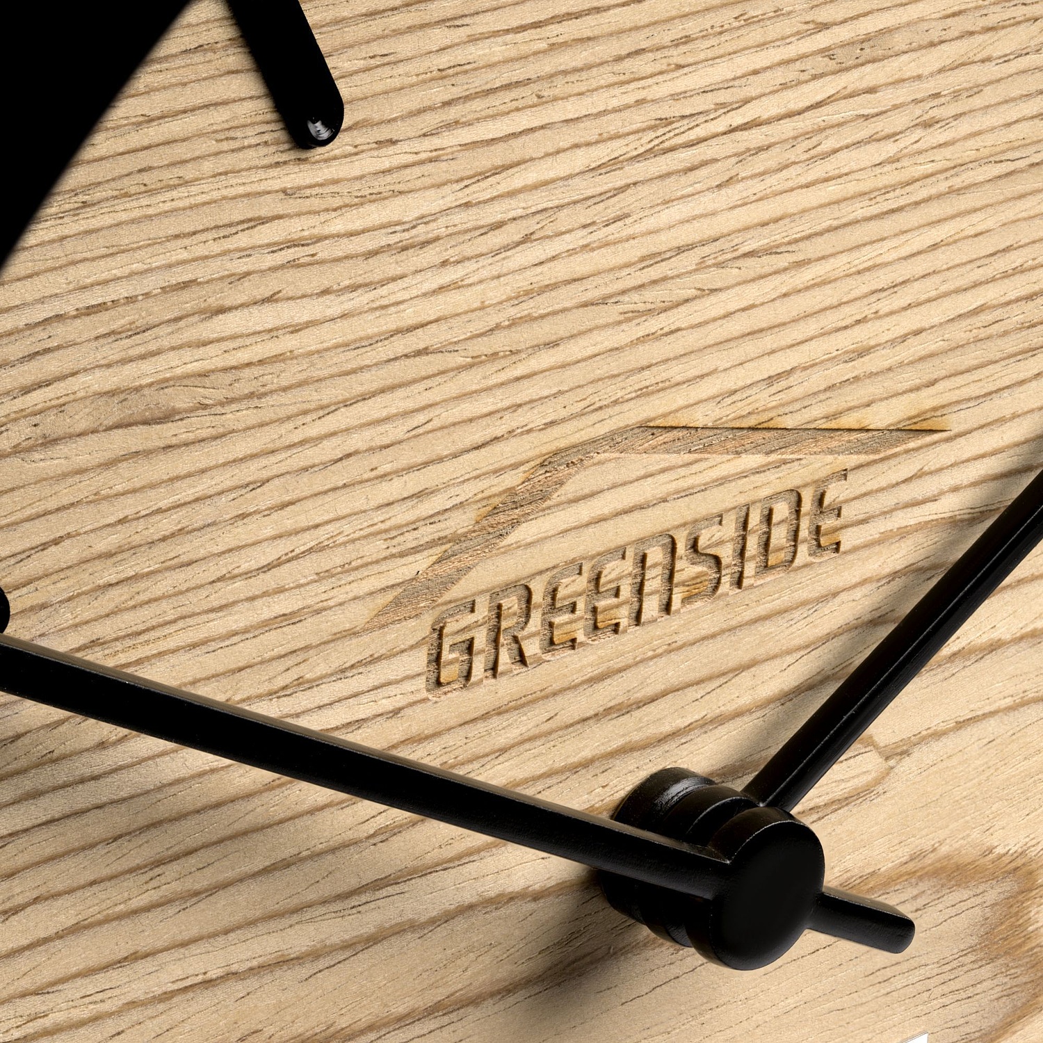 Часы настенные Kiko, дуб с логотипом