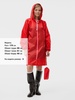 Дождевик Rainman Zip, красный с логотипом