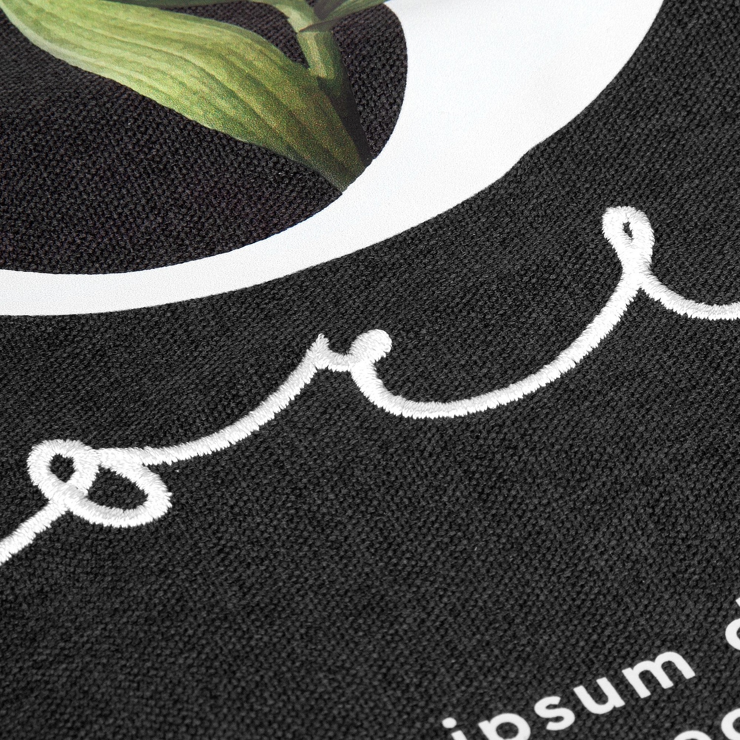 Рюкзак-мешок Melango, черный с логотипом