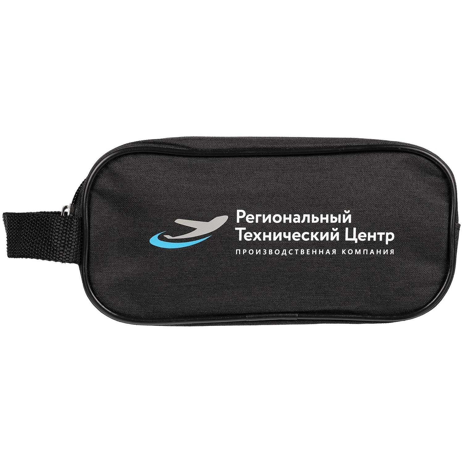 Несессер Jussi, черный с логотипом