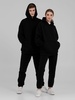 Худи Kulonga Oversize, черное с логотипом
