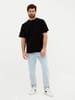 Футболка Oversize Premium, черная с логотипом