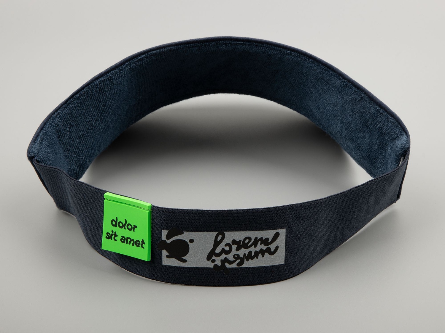 Козырек Viseros, темно-синий с логотипом