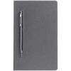 Ежедневник Magnet Shall, недатированный, серый с логотипом
