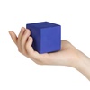 Антистресс «Кубик», синий с логотипом