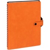Ежедневник Strep Front на заказ, недатированный, оранжевый с логотипом