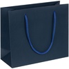 Пакет бумажный Arc S, синий с логотипом