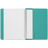 Ежедневник Spring Touch, недатированный, бирюзовый с логотипом