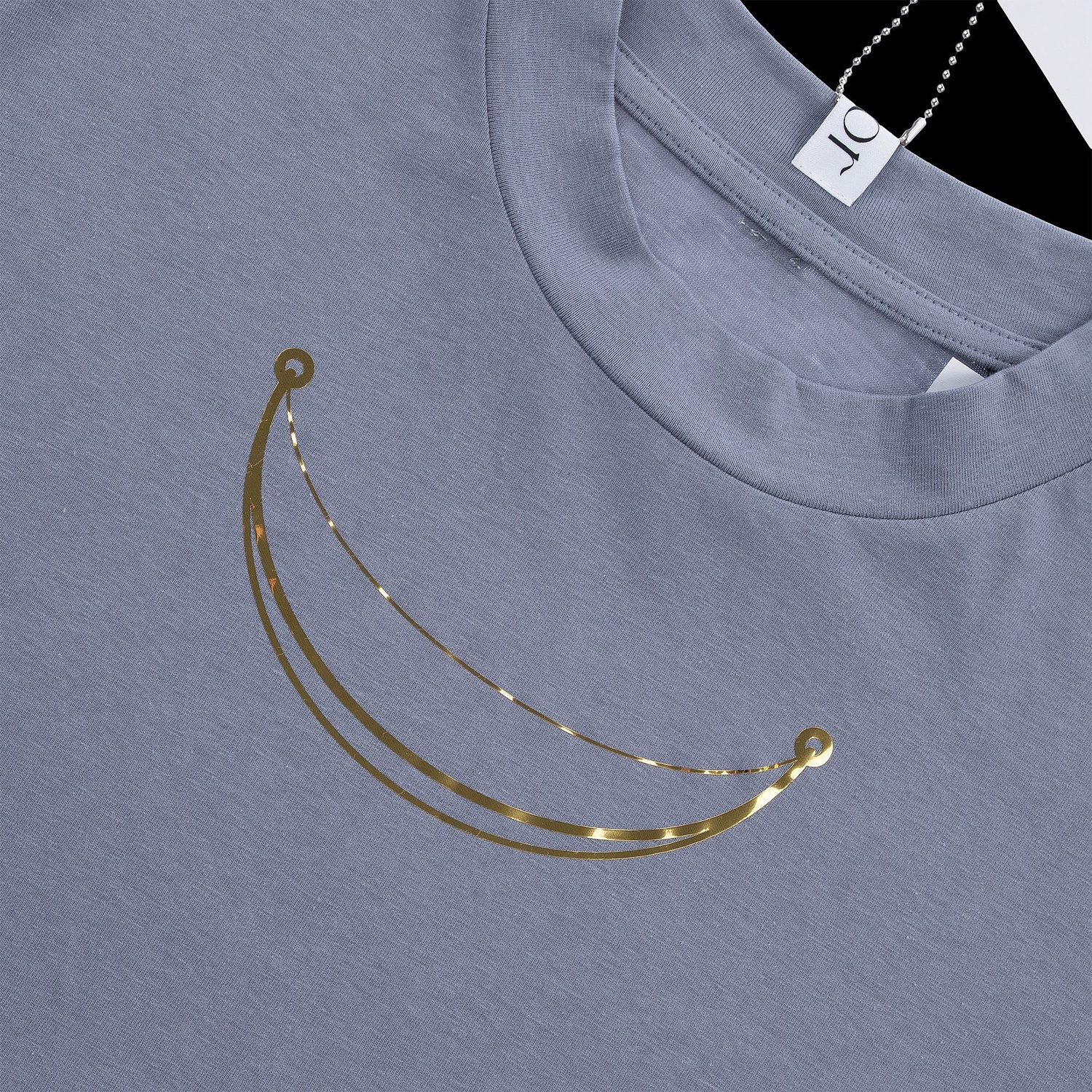 Платье D2, серое с логотипом