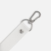 Застежка-карабин Snap Hook, M, серебристая с логотипом