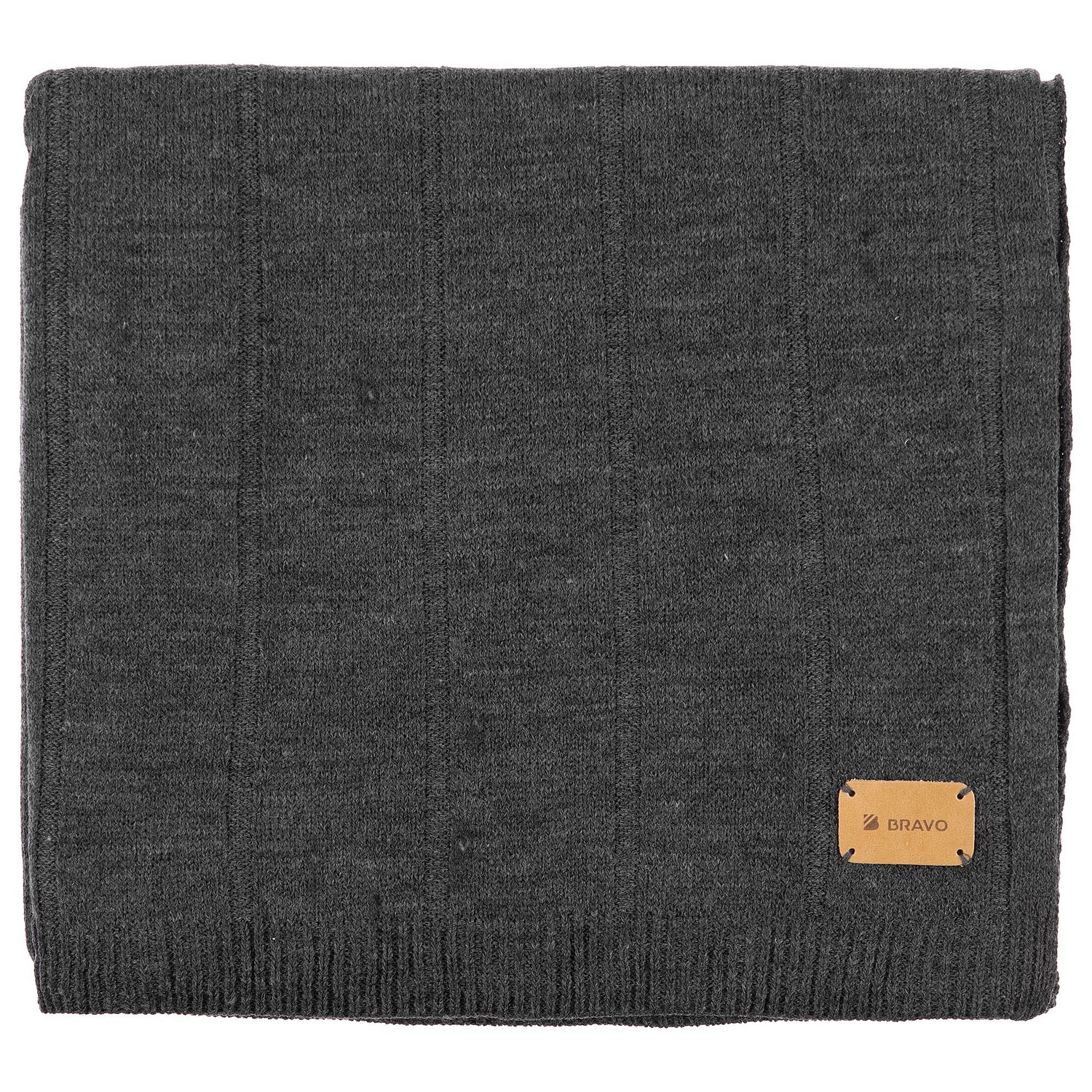 Лейбл кожаный Beta, S, бежевый с логотипом