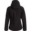 Куртка женская Hooded Softshell черная с логотипом