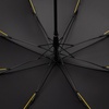 Зонт-трость Rainzee, ver.2, черный с логотипом