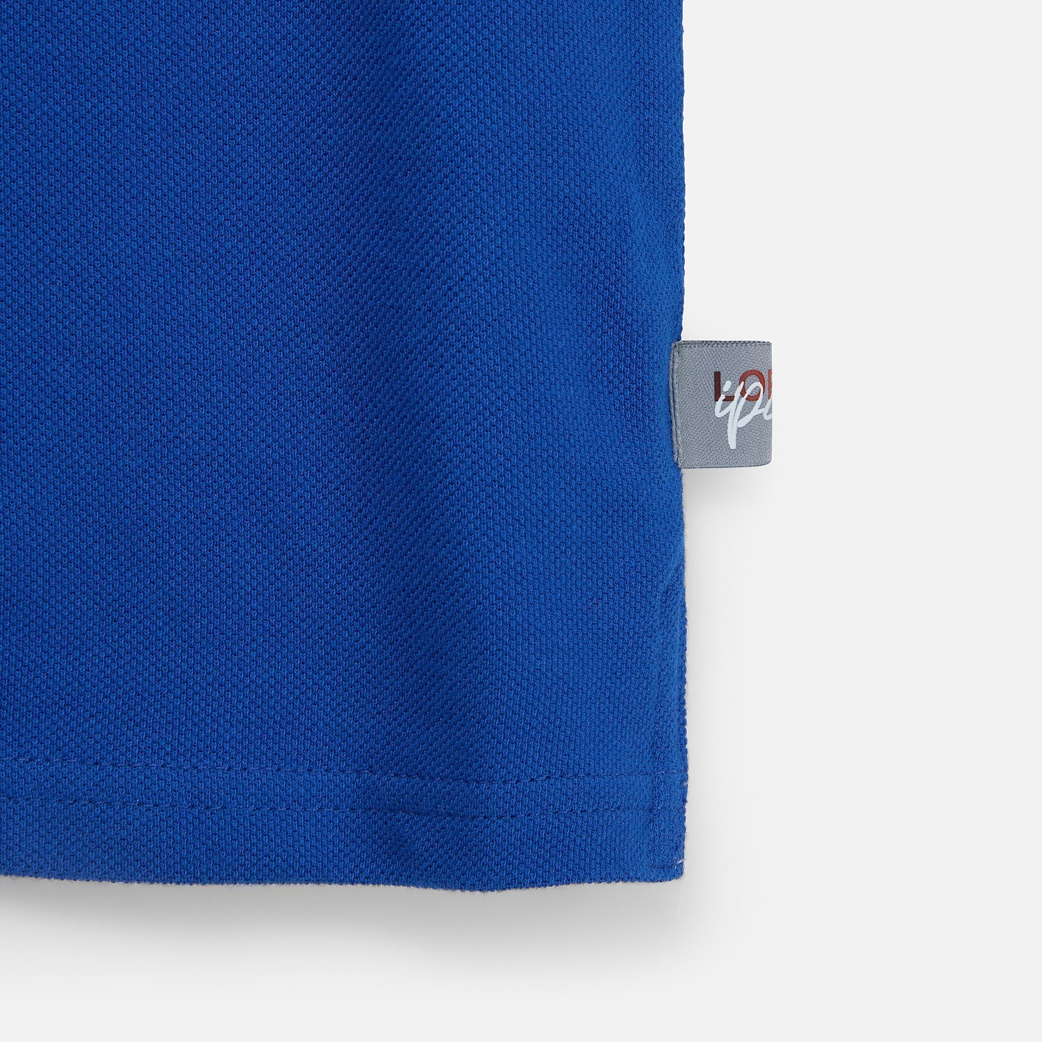 Лейбл тканевый Epsilon, XXS, серый с логотипом