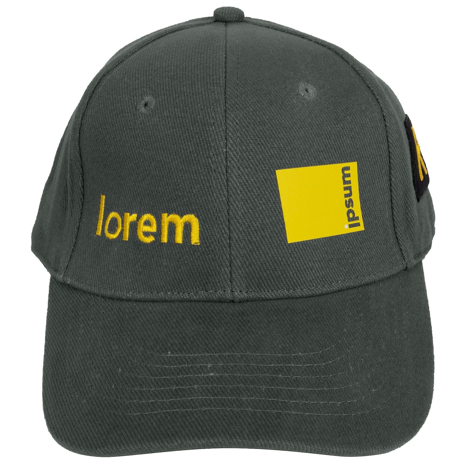 Бейсболка Hillside, серая с логотипом