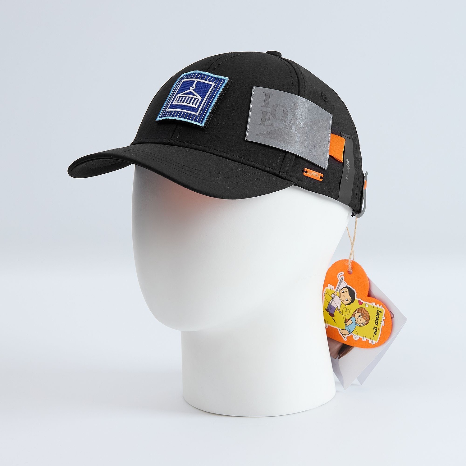 Бейсболка Cityscape, темно-синяя