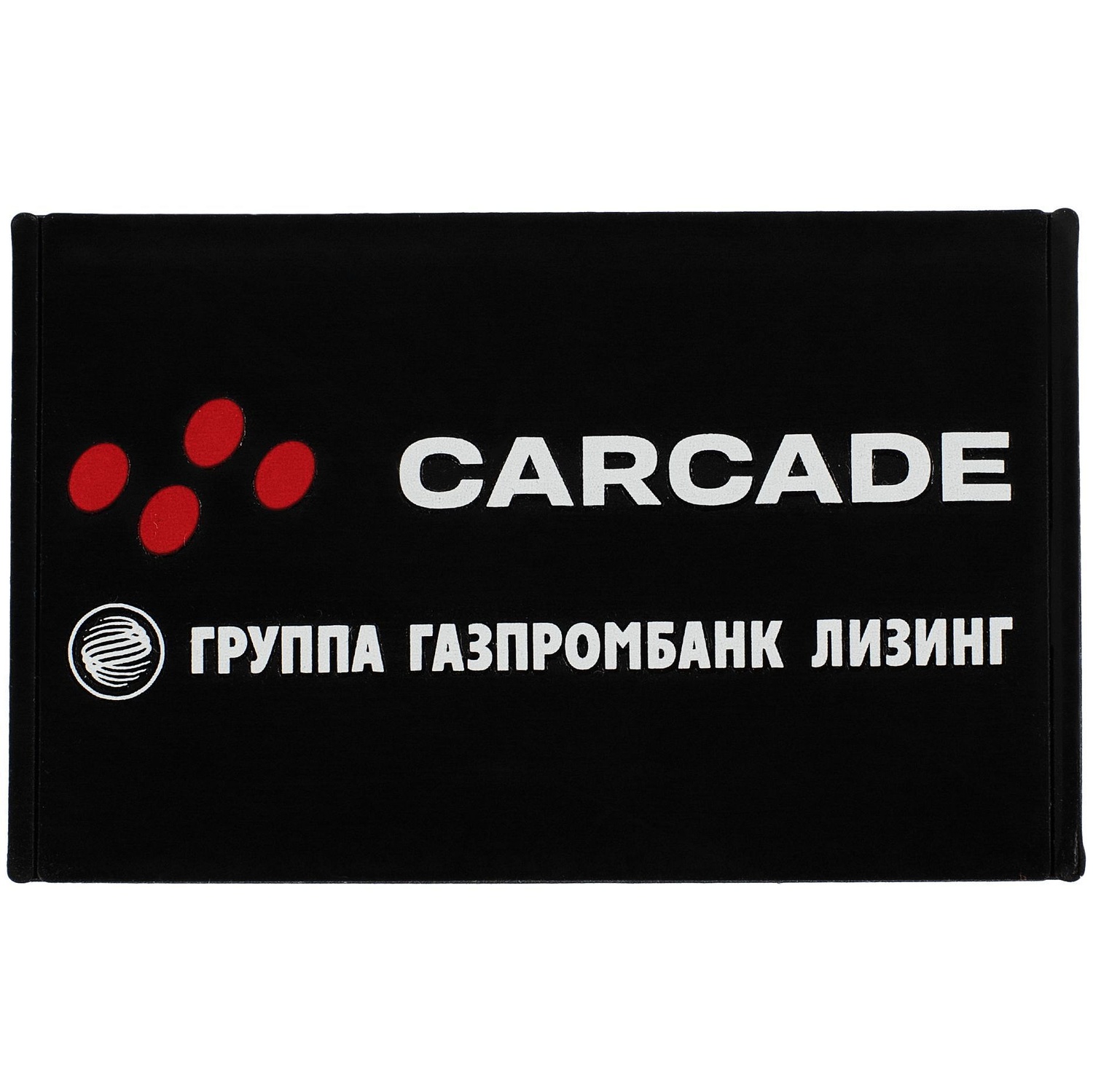 Лейбл из ПВХ Dzeta, ХL, черный с логотипом