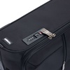 Чемодан Seyd M, черный с логотипом