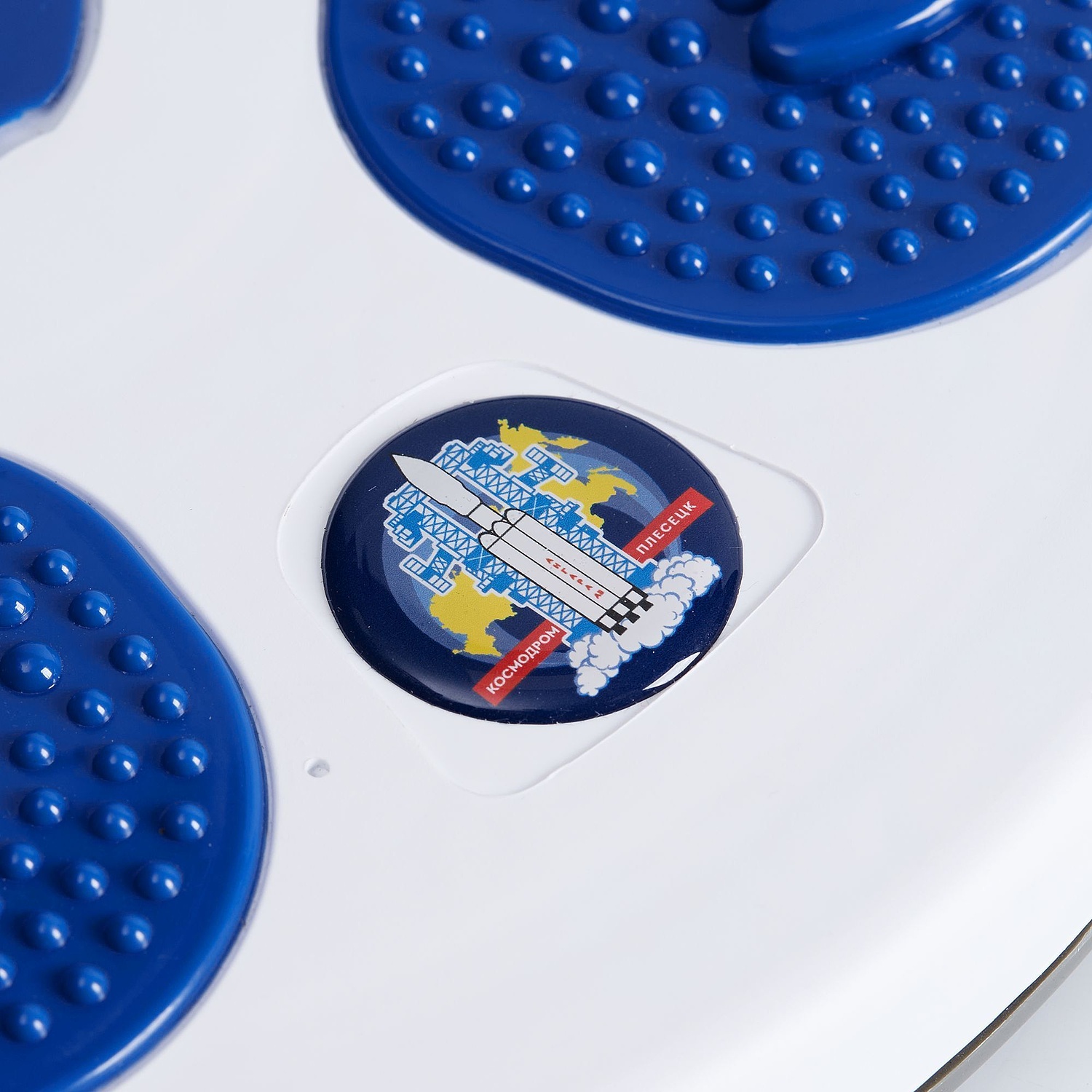 Диск здоровья вращающийся SpinTeam, белый с синим