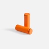 Наконечник для шнурка Nozzle, ver.2, оранжевый неон с логотипом