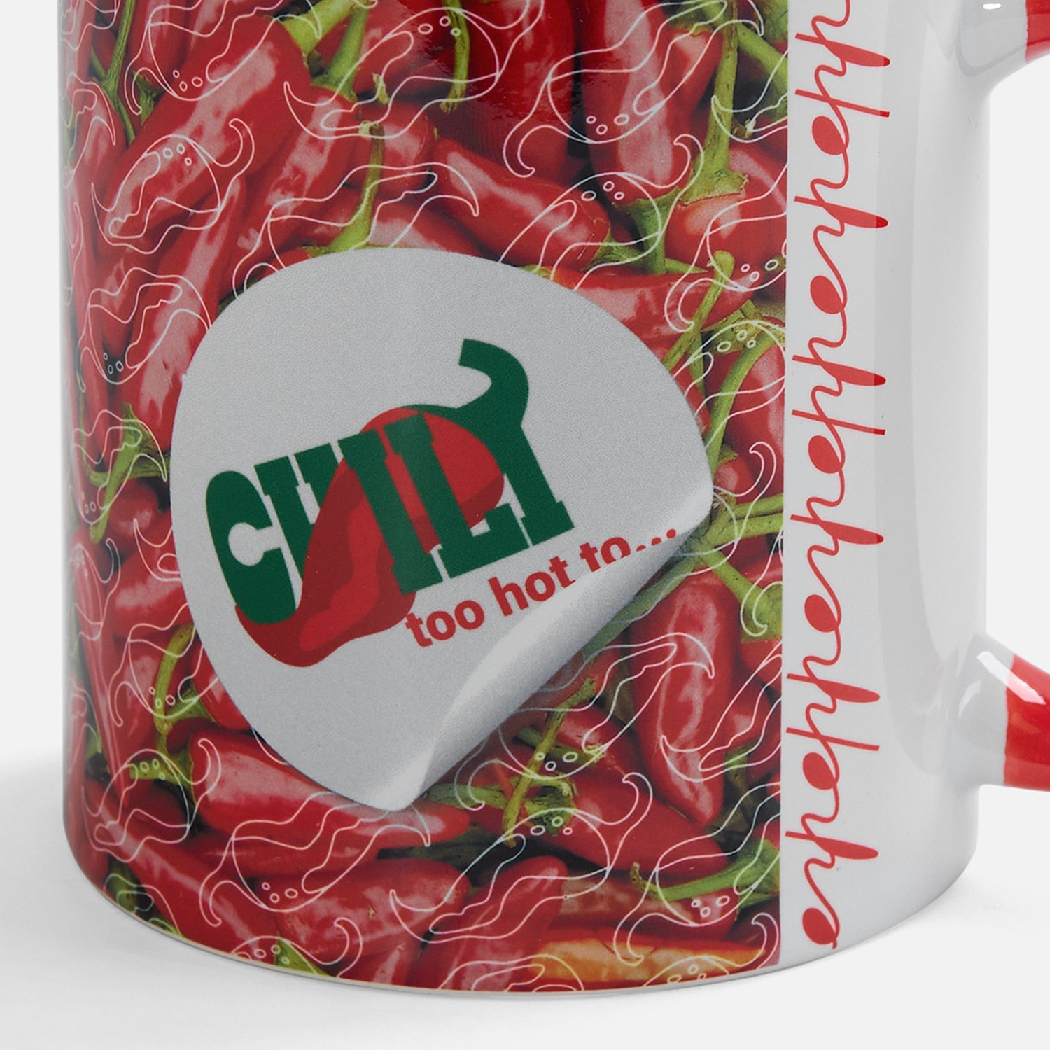 Кружка Promo Plus для сублимационной печати, красная с логотипом