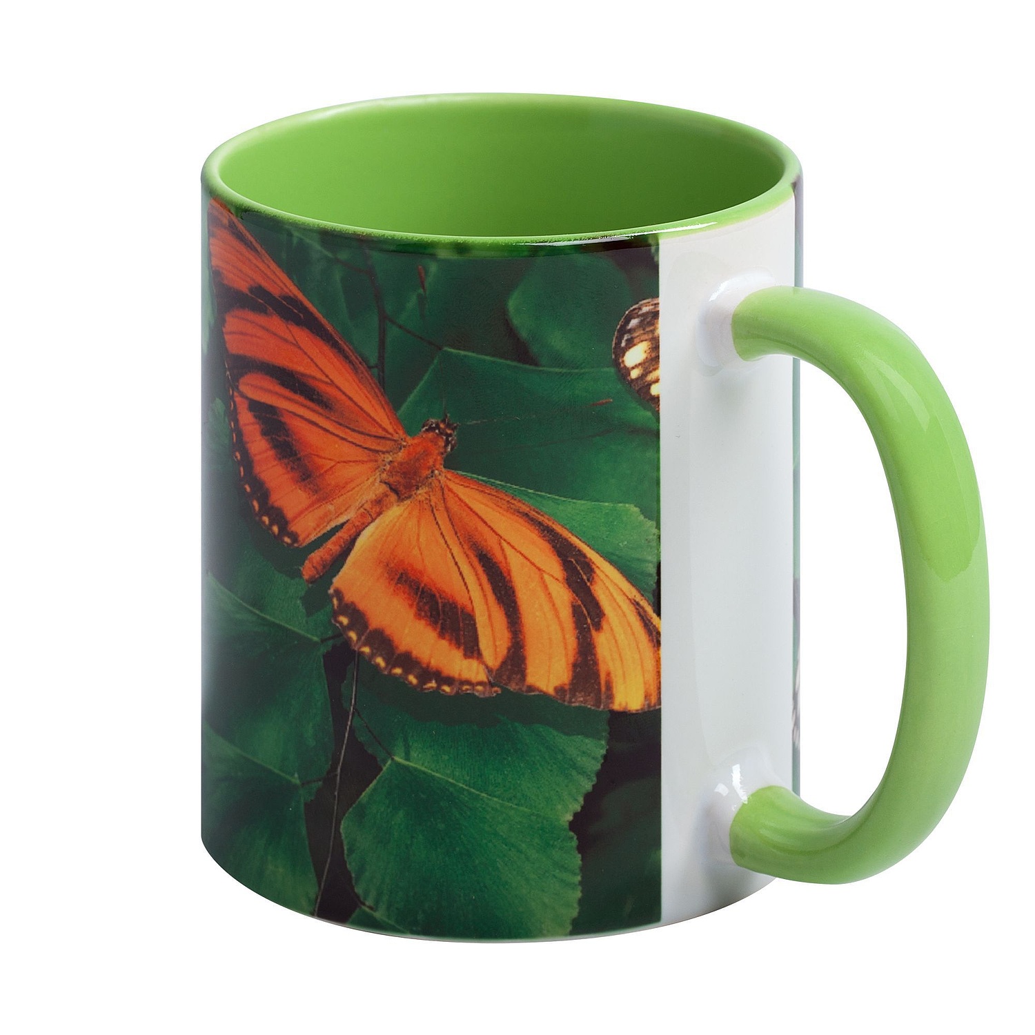 Кружка Promo Plus для сублимационной печати, бирюзовая с логотипом