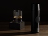 Портативная кофемашина Porta Presso, черная с логотипом