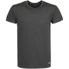 Футболка унисекс Firm Wear, черный меланж с логотипом