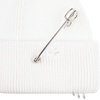 Шапка Pricker, белая с логотипом