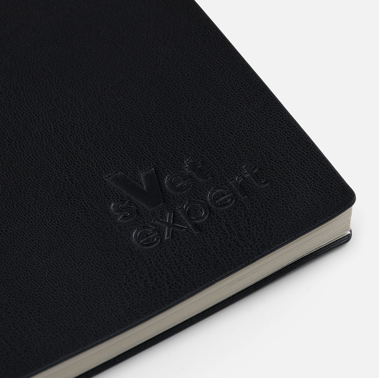 Ежедневник Chillout New, недатированный, черный с логотипом