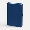 Ежедневник Favor, недатированный, синий с логотипом