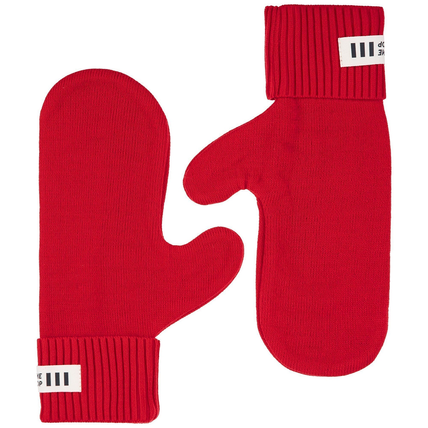 Лейбл хлопковый Doni, S, неокрашенный с логотипом