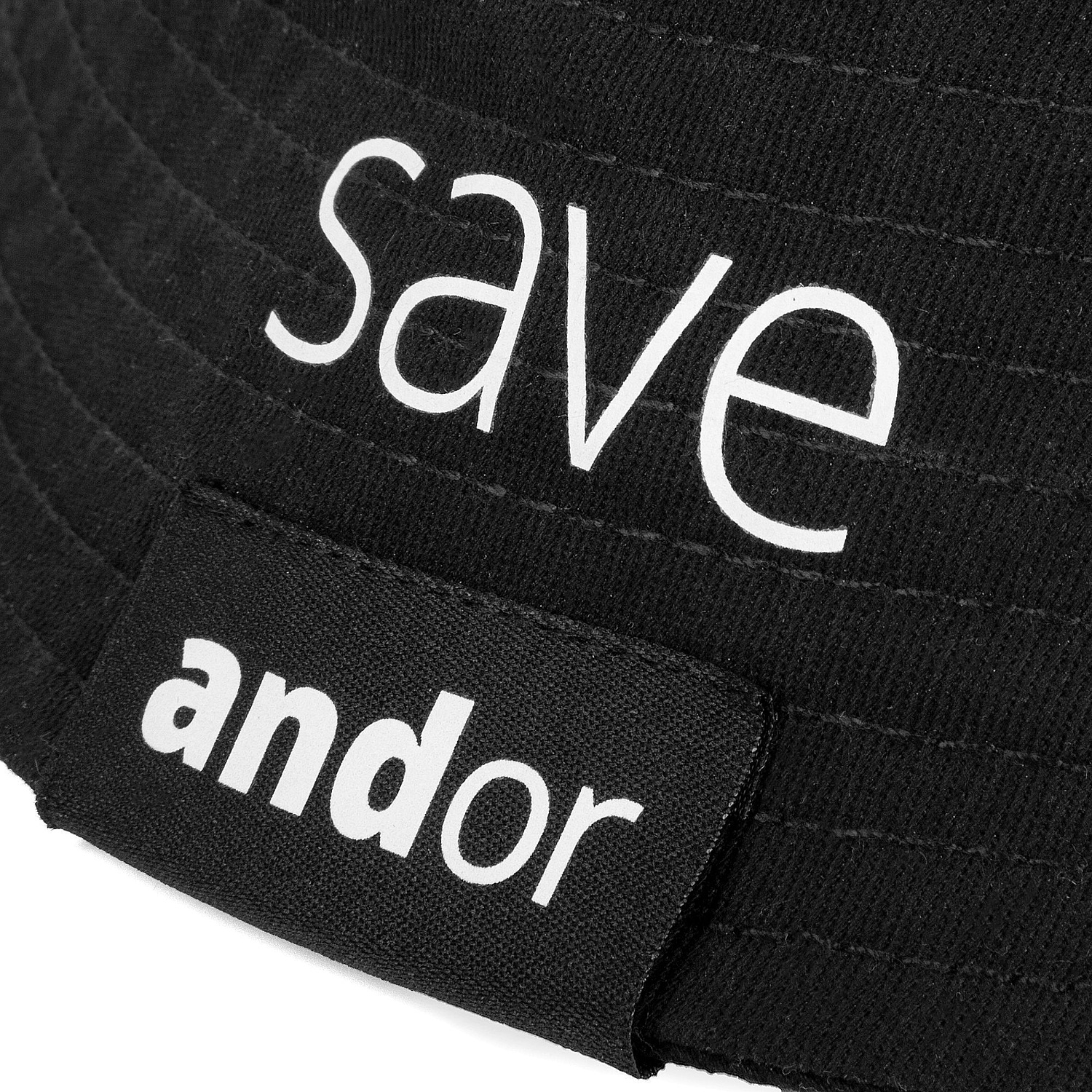 Панама C7, черная с логотипом