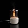 Увлажнитель-ароматизатор с подсветкой mistFlicker, молочно-белый с логотипом
